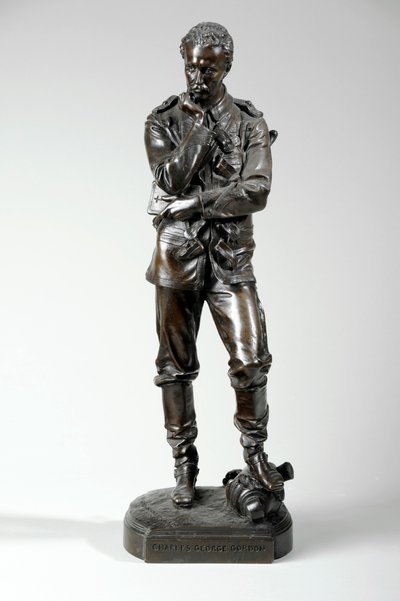 Statuette du général Charles Gordon - William Hamo Thornycroft