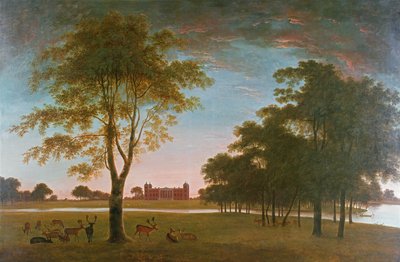 Osterley House et parc au crépuscule - William Hannan