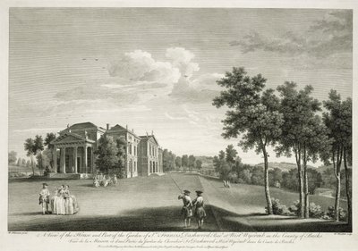Vue de la maison et d