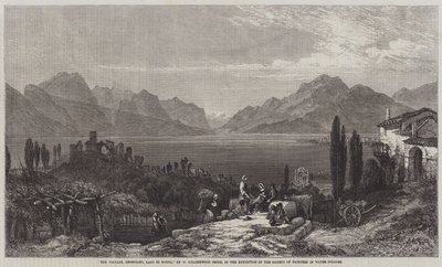 La Vendange, Desenzano, Lac de Garde - William Harding Collingwood Smith
