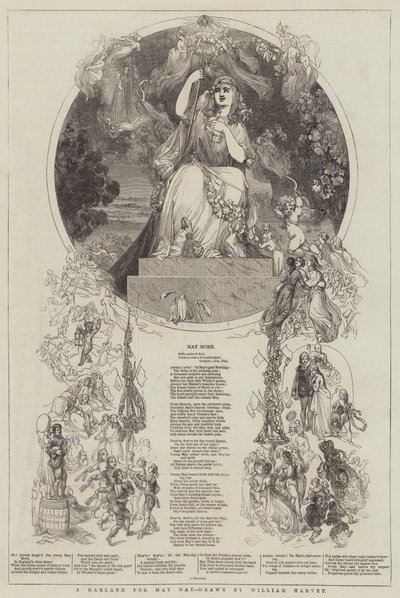 Une guirlande pour le 1er mai - William Harvey