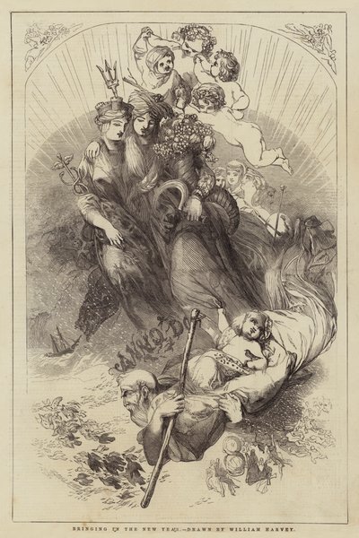 Accueillir la nouvelle année - William Harvey