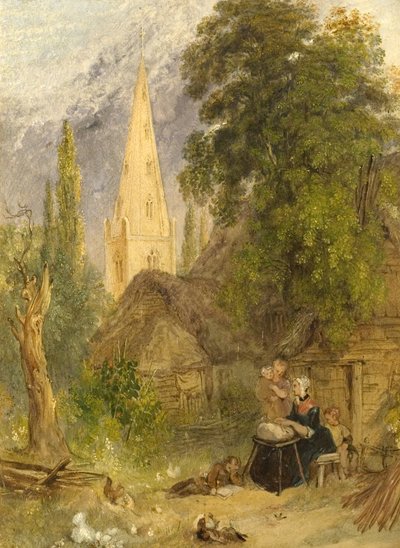 Cottages à Olney, Buckinghamshire - William Harvey