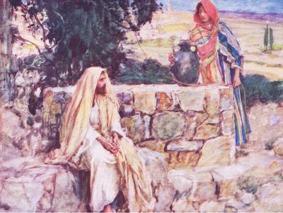 Christ et la femme de Samarie, de L
