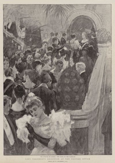 Réception de Lady Salisbury au ministère des Affaires étrangères - William Hatherell