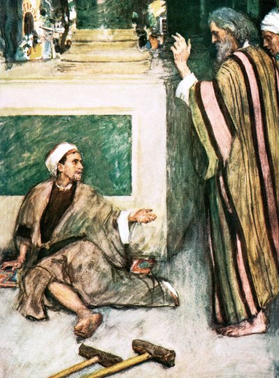 Pierre et Jean guérissant l