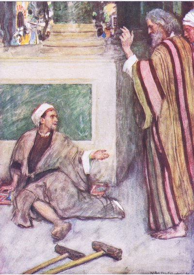 Pierre et Jean guérissant l