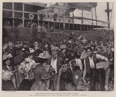 Le début de la saison touristique transatlantique - William Hatherell