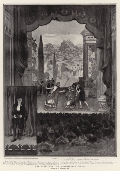 La pièce latine à l