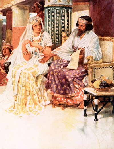 La Reine de Saba - William Hatherell