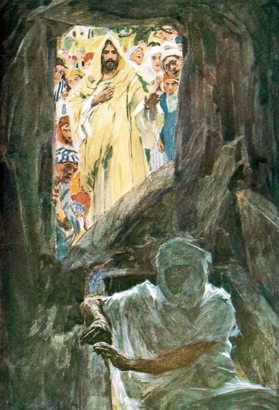 La résurrection de Lazare - William Hatherell