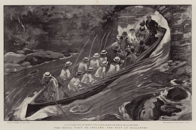 La visite royale en Irlande, le séjour à Killarney - William Hatherell