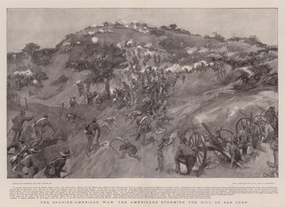 La guerre hispano-américaine, les Américains prennent d