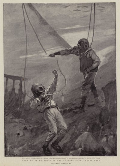 La bruyère blanche au Théâtre Royal, Drury Lane - William Hatherell