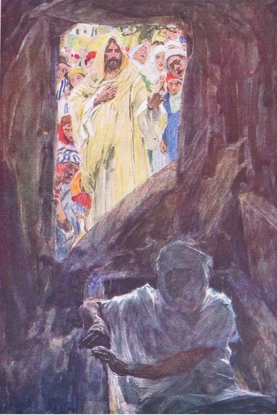 La résurrection de Lazare, de L