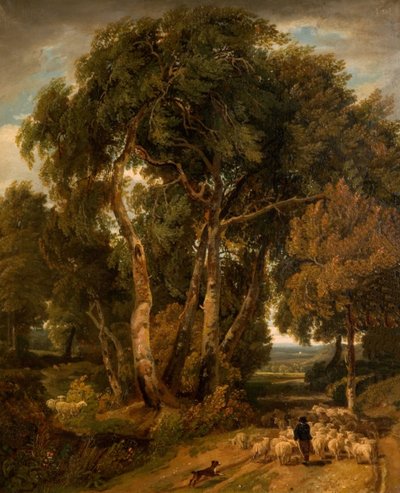 Rentrer le troupeau - William Havell