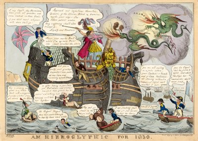 Un hiéroglyphe pour 1830 - William Heath