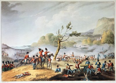 Bataille de Maida, 4 juillet 1806, gravée par Thomas Sutherland - William Heath