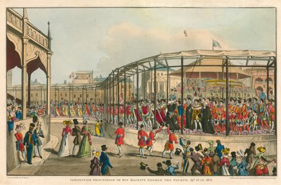 Procession de couronnement de Sa Majesté George IV, 19 juillet 1821 - William Heath