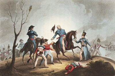 Mort de Sir John Moore (1761-1809) le 17 janvier 1809, tiré de 