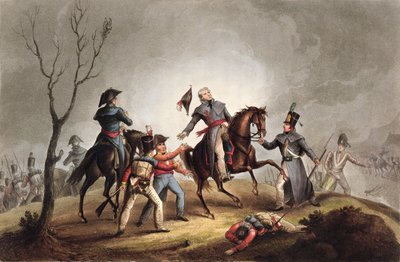 Mort de Sir John Moore (1761-1809) le 17 janvier 1809, de 