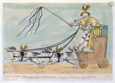 Le tandem de Grimaldi dans la pantomime comique du Poisson d