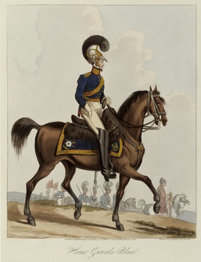 Horse Guards Blue, étude d