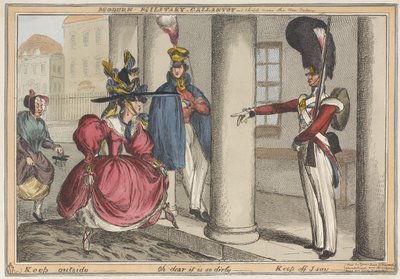 Modern Military Gallantry - Un croquis près du nouveau palais Gardez dehors - Oh mon dieu, c