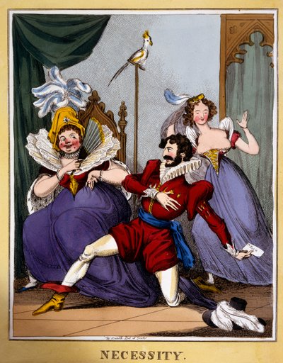 Nécessité, vers 1818 - William Heath