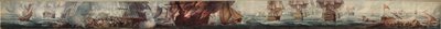 Panorama de la bataille de Trafalgar, c.1820 - William Heath