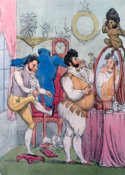 Régence à la mode, 1812 - William Heath
