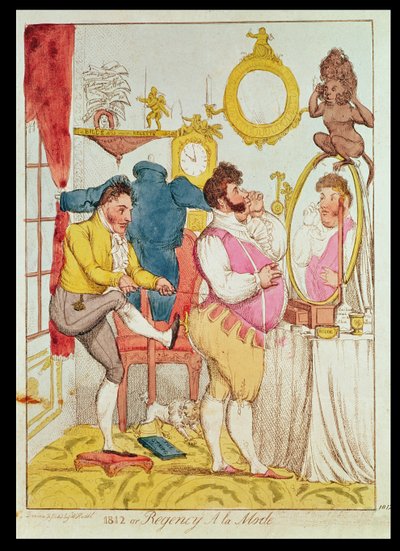 Régence à la mode, caricature - William Heath