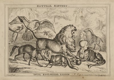 Jardin zoologique royal, publié le 15 décembre - William Heath