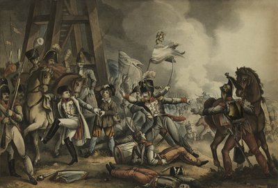 Sauve qui peut, ou chacun pour soi, aquatinte par Thomas Sutherland (1785-1838), publiée par James Jenkins, 1er mai 1816 - William Heath