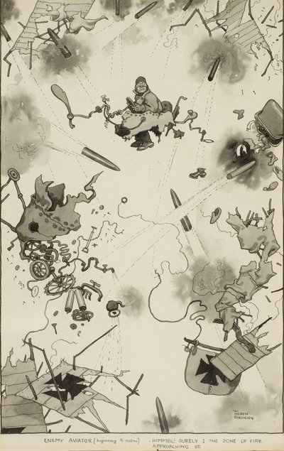 Une belle conclusion, vers 1918 - William Heath Robinson