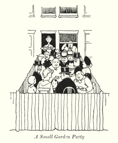 Une petite fête de jardin - William Heath Robinson