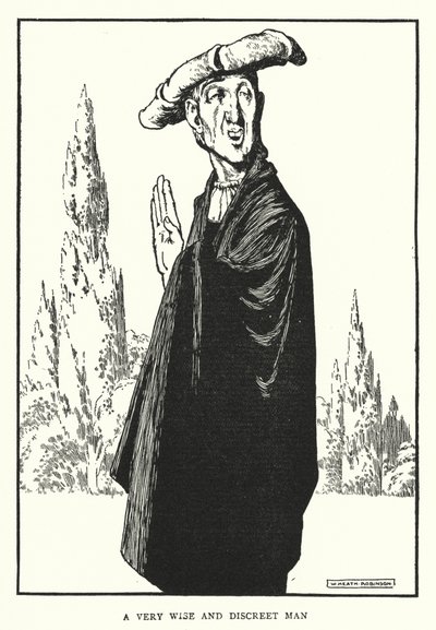 Un homme très sage et discret - William Heath Robinson