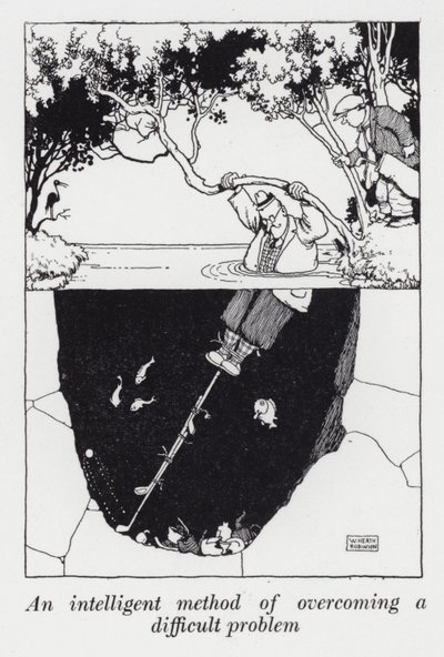 Une méthode intelligente pour surmonter un problème difficile - William Heath Robinson