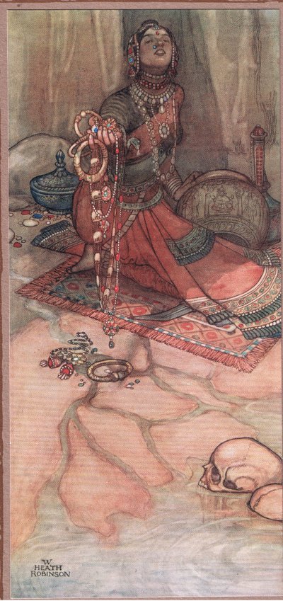 Calcutta. Moi, le capitaine de mer, aimait la rivière construite - William Heath Robinson