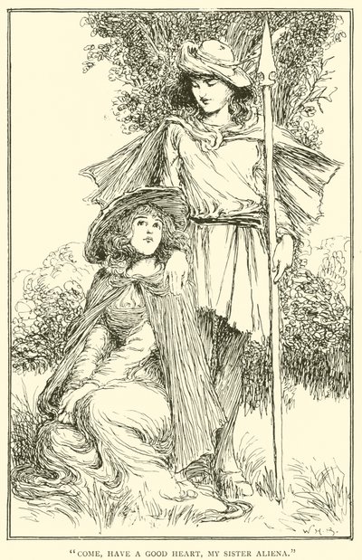 Viens, prends courage, ma sœur Aliena - William Heath Robinson