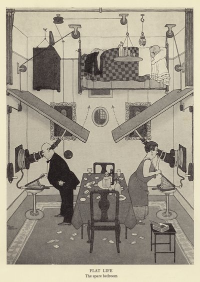 Vie plate, la chambre d