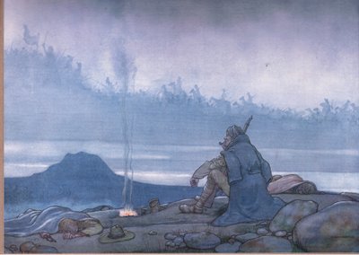Suivre après-suivre après-pour la récolte est semée - William Heath Robinson