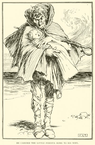 Il ramena la petite Perdita chez sa femme - William Heath Robinson