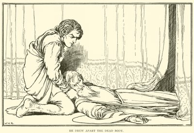Il écarta le cadavre - William Heath Robinson