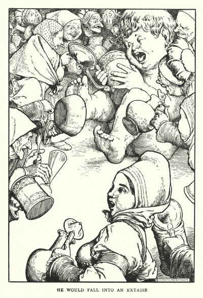 Il tomberait en extase - William Heath Robinson