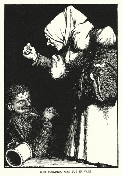 Ses réprimandes étaient vaines - William Heath Robinson