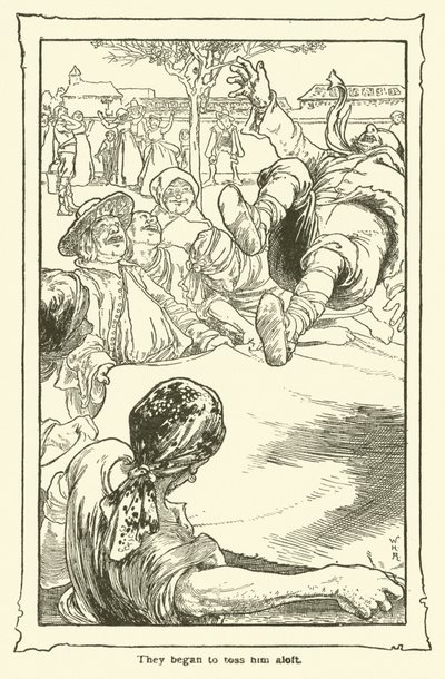 Illustration pour Don Quichotte - William Heath Robinson