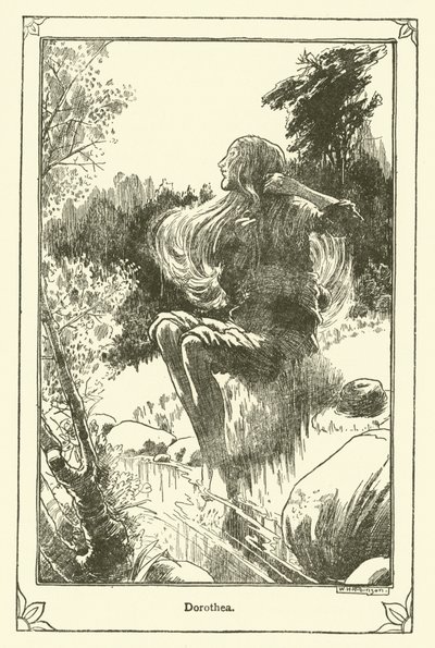 Illustration pour Don Quichotte - William Heath Robinson