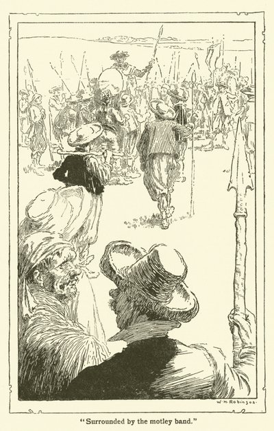 Illustration pour Don Quichotte - William Heath Robinson