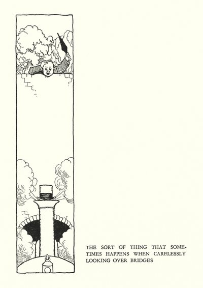 Illustration pour Railway Ribaldry par W Heath Robinson - William Heath Robinson